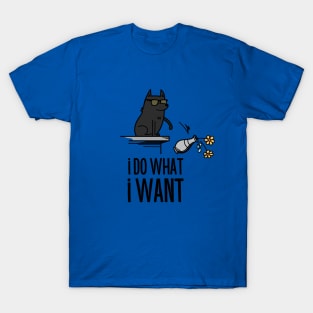 I Do What I Want - Schipperke version T-Shirt